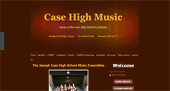 Desktop Screenshot of casehighmusic.org